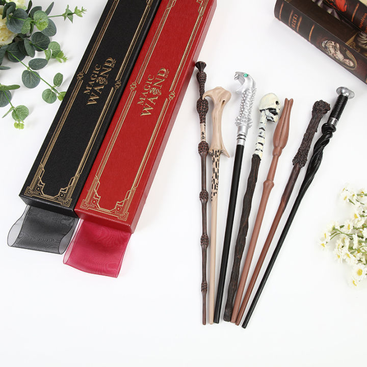 2026Anime Harri Pottee Show Metal Core Magic Dumbledore Wand Children ...