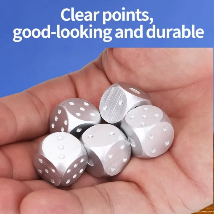 5pcs%20Precision%20Aluminum%20Alloy%20Dice%20with%20Box%20Dominoes%20Game%20Camping%20Poker%20KTV%20Bar%20Party%20Props%20Dices%20Set%20Solid%20Metal%20Silver%20Gold%20-%20Image%206