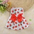 Dog dress for Female Pet Cat Puppy Floral Princess Skirt S-XL. 