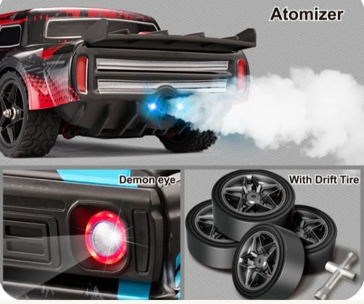 1:18%20Scale%20RC%20Racing%20Car%202.4GHz%204WD%20High%20Speed%2036KM/H%20Remote%20Control%20Drift%20Car%20with%207.4V%201200mAh%20Li-ion%20Battery%20%E2%80%93%20Black%20&%20Red%20-%20Image%203