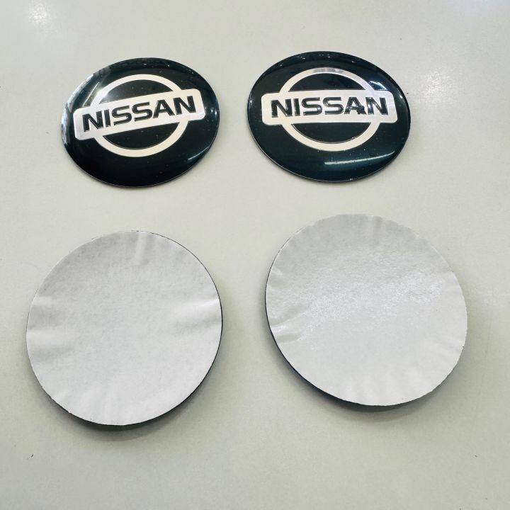 Nissan%20Logo%20Alloy%20Wheel%20Cap%20Sticker%204Pcs%20-%20Image%202