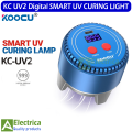 Koocu KC UV-2 Mobile Phone Repair Digital UV Curing Light with timer Quick Heat Dissipation Smoke Exhaust Infinite Cooling Curing by Electrica. 