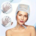 Professional Salon & Home Use Hair Highlighting Cap with Built-in Crochet Hook - Reusable Hair Dyeing cape. 