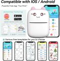 C9 Portable Inkless Thermal Mini Printer. 