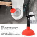 Bathroom Cup Plunger  Plunger  Plunger Powerful Slip Proof Handle Efficient Small Drain Plunger for Toilet Bathtub Sink. 
