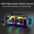 JR-MW02 40W Wireless Speaker with RGB Lights. 