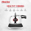 Hocks Stainless Steel Pressure Cooker - 3 Litre | Works Both on Gas and InductionLow. 