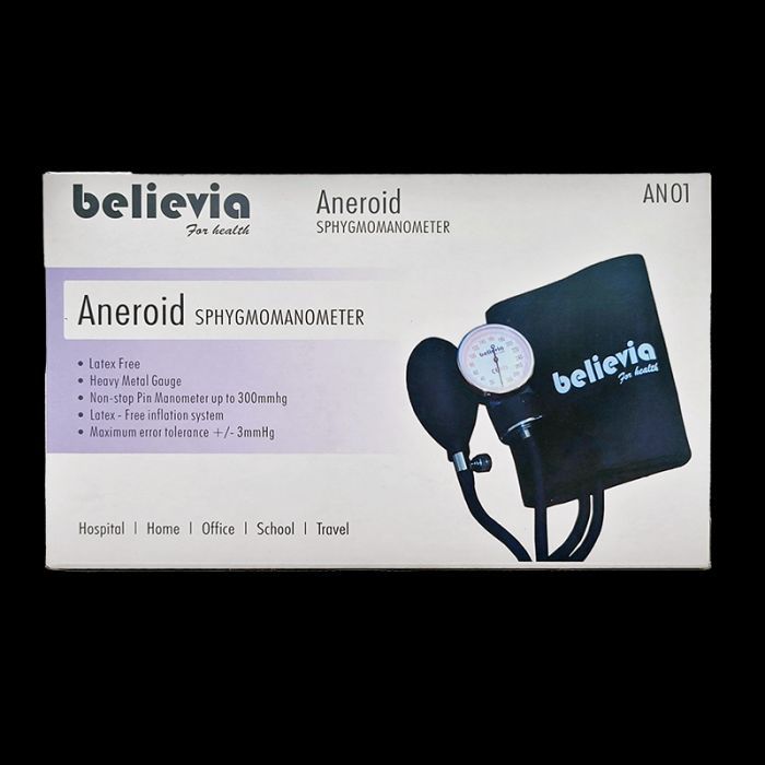 BP APPARATUS ANEROID BELIEVIA AN01 SPHYGMOMANOMETER | Daraz.pk