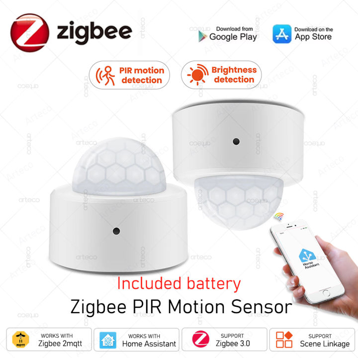 Zigbee 3.0 Motion Sensor With Pir Infrared Human Body Movement Wireless ...