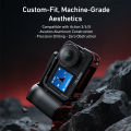 TELESIN StreetGrip Kit For Action 5pro 4 3 Hand Grip Aid Remote Control Aluminum alloy Protective Case Set Cold Shoe Adapter.