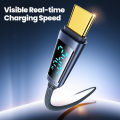 Toocki 240W USB C To USB C Cable PD 3.1 Fast Charging LED Display Type C Data Cable For Macbook iPhone 16 15 Pro Max S24.