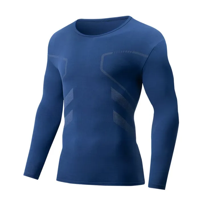 1/3%20Piece%20Autumn/Winter%20Men's%20Fashionable%20Printed%20Warm%20Top%20Comfortable%20And%20Casual%20Plus%20Size%20Sports%20Fitness%20Long%20Sleeved%20T-shirt%20-%20Image%205