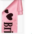  Bride to Be Satin Sash Bachelorette Party Bridal Shower Wedding Decorative Signs Accessories (Pink). 