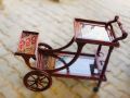 3 Step Tea Trolley Wooden Made with Sheesham wood. 
