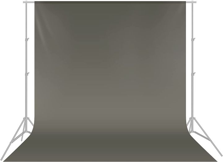 Grey Screen 5.6 x 9 feet Backdrop Background For Photography without stand