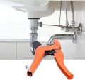 Pipe Cutter Tap Water Tool Snap On Accessory Orange Ratchet Quick Cut Ppr Pe Pvc Plastic Hose Pipe Tube Utensil Tool Tool Ratcheting for Plumbing Cutter Cleaning Sanitizing. 
