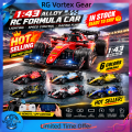 Vortex Gear【in stock】1/43 Mini Formula Racing 2.4g Three Speed Adjustable Alloy Simulation Car Remote Control Car festival .