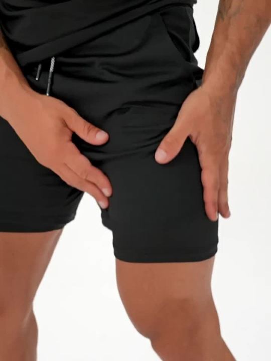 Men's Compression Shorts Anime Demon Slayer Print Beach Shorts Gym Fitness Running Quick Dry Short Pants Summer Print Sportswear