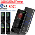1.8 Inch Touchscreen MP3 MP4 Player Bluetooth-Compatible 5.0 Music Player FM Radio with E-Book Alarm Clock Built-in Speaker. 