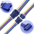 10Pairs JST SM 2P 3P 4P 5P 6Pin Plug Socket Male to Female Wire Connector LED Strips Lamp Driver Connectors Quick Adaptr 22AWG. 