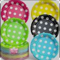 Colourful Paper Plates | Disposable colourful plates | Theme Plates | Party plates | Fancy Plates | pack of 25 or above | 9 inches diameter. 
