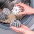 Laundry Ball Reusable Silicone Clothes Hair Cleaning Tools Pet Hair Remover Washing Machine Cat Hair Catcher Laundry Ball. 