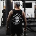 barbell brigade Athletic Mens Fitness Gym Tank Top Training Running Cotton Sleeveless Shirt Male Sports Workout Vest Undershirt. 