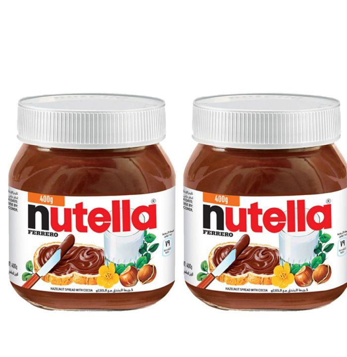 Nutella 800g pack 2x400g - Hazelnut with  chocolate