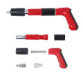 Versatile Manual Steel Nail  for Concrete Walls Ceiling Installation and Woodworking Fast Precise Riveting and Wall Fastening. 