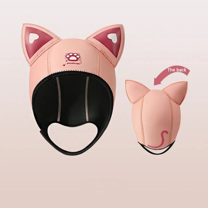 Cat%20Ears%20Diving%20Hood%203mm%20Neoprene%20Wetsuit%20Hood%20Cute%20Women%20Swim%20Cap%20for%20Surfing%20Snorkeling%20Water%20Sports%20Surf%20Diving%20Hat%20-%20Image%208