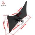 The seat is sturdy, durable,lightweight, and labor-saving,specifically designed for scooters Concave bottom plate. 