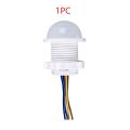 AC110-240V Automatic Sensor Light Switch LED PIR Infrared Motion Sensor Detection Mini LED Sensitive Night Light Indoor Outdoor.