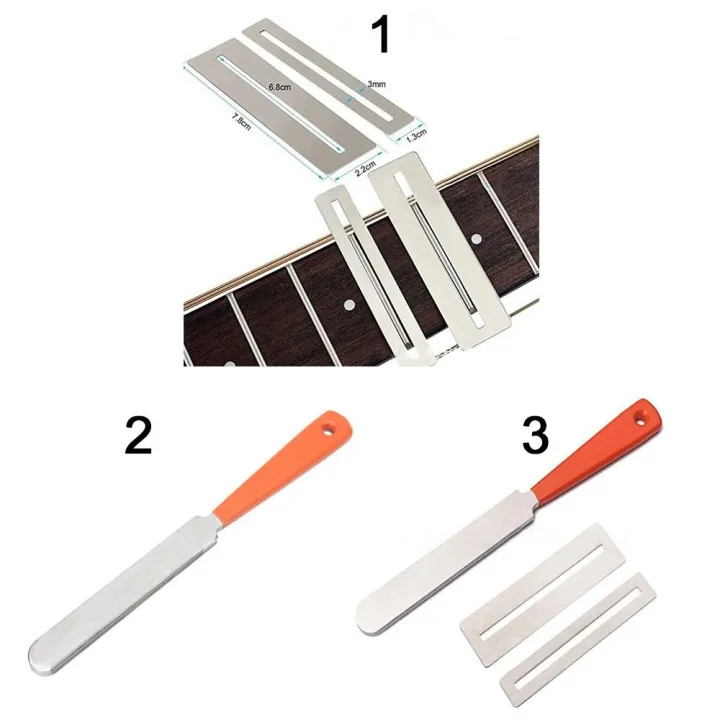 1/2/3pcs%20Guitar%20Fret%20Wire%20Sanding%20Stone%20Protector%20Kit%20Finger%20Plate%20Radian%20Polishing%20DIY%20Luthier%20Tool%20Guitar%20Bass%20Parts%20-%20Image%203