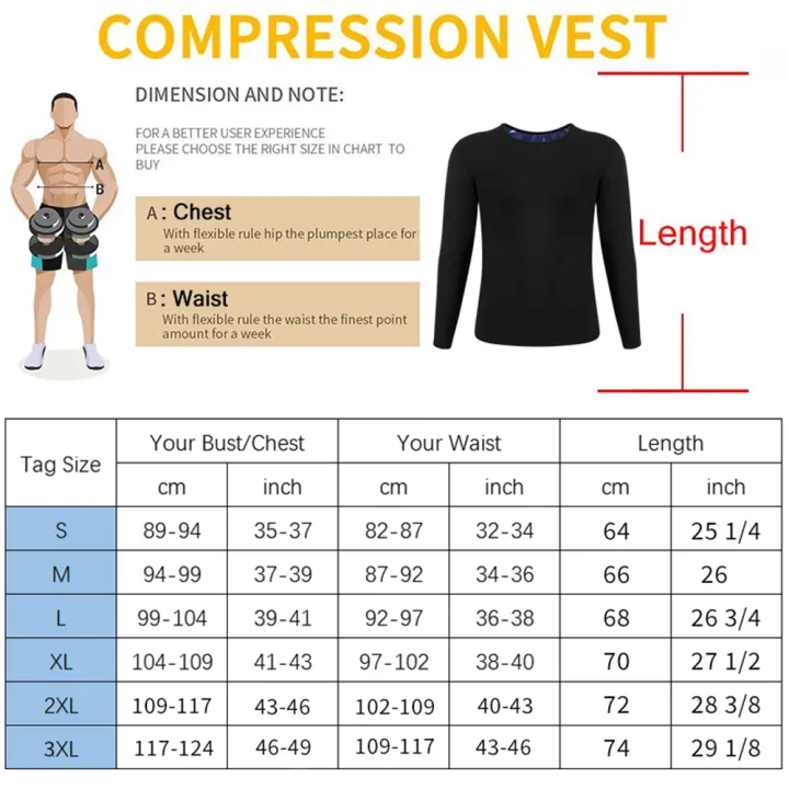 Sauna%20Shirt%20for%20Men%20Sweat%20Suit%20Compression%20Long%20Sleeve%20Top%20Weight%20Loss%20Body%20Shaper%20Shirts%20for%20Workout%20Sports%20-%20Image%206