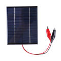 5W 12V DIY Polysilicon Solar Epoxy Cell Charger Waterproof Solar Battery Charger for Outdoor Camping for 9-12V Battery Charging.
