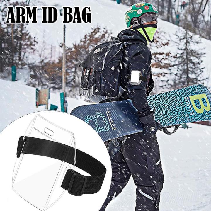 PVC%20Plastic%20Card%20Holder%20Polyester%20Reflective%20Wristband%20Arm%20Adjustable%20ID%20Badge%20Elastic%20Arm%20ID%20Card%20Holder%20Strap%20For%20Work%20Pass%20-%20Image%204