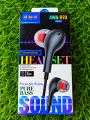 AWA-970 In-Ear Earphones – Pure Bass Stereo Sound with Built-In Microphone
AWA 970 Wired Handsfree – Extra Bass Audio & High-Definition Sound Quality
Comfortable In-Ear Earphones with Intelligent In-Line Control for Music & Calls
Premium Bass Earphones wi. 