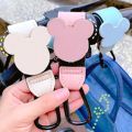 1/2pcs Baby Stroller Hooks Clips PU Leather Rotatable Cart Organizer Pram Hook Pram Rotate 360 Degree Stroller Accessories.