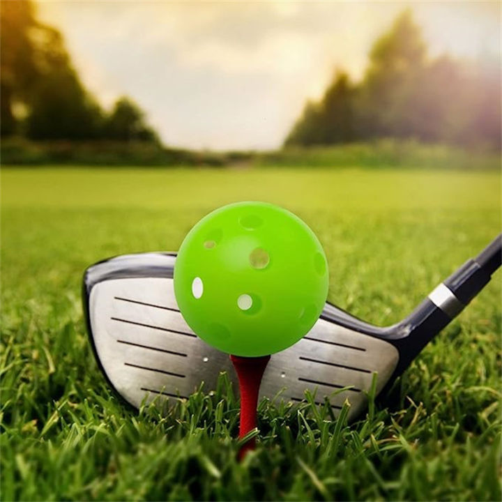 50pcs%20Golf%20Practice%20Ball%2042mm%2026%20Hole%20Indoor%20Plastic%20Golf%20Ball%20PE%20Material%20Children's%20Hole%20Toy%20Ball%20JQ58962%20-%20Image%205