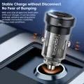 Toocki 30W 5A QC PD 3.0 SCP Car Charger Quick Charge4.0 USB Type C Fast Charging For iPhone 15 14 13 12 Huawei Samsung Xiaomi. 