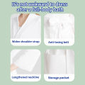 The Simple Design of 1PC Disposable Bathrobe Is Suitable for Hotels and Families-Single Use Bathing, Light and Comfortable.. 