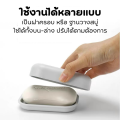 🤍 Ready to Ship 🤍   Soap Holder Soap Box with Lid Can Be Used in Many Ways Dishwashing Sponge Holder, 2-Layer Soap Holder. 