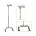 Quad Cane Walking Stick 4 Leg Height Adjustable ,Quad cane Walking stick height Adjustable, Othopedic aid. 