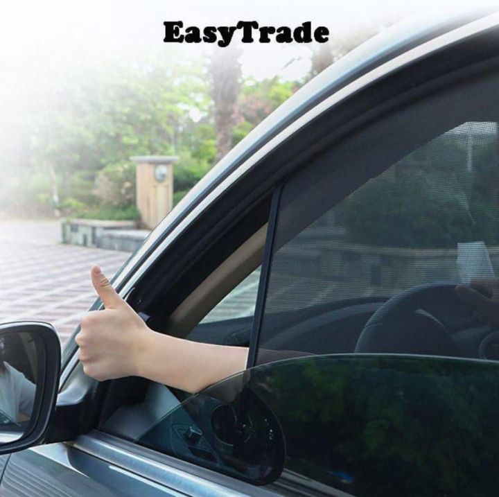 Nissan Note Side Window Blinds 4Pc Dark Flexable Window Curtain Sunshade