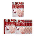Exfoliating Feet Mask Sock Exfoliation Scrub for Feet Mask Remove Dead Skin Moisturizing Pedicure Anti Crack Foot Patch Spa 5PCS.