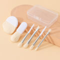 Hesheng powder foundation makeup kit small eyeshadow brush set makeup brush soft bristle brush concealer kit highlight. 