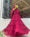 Girls stylish frill abaya, Designer Abaya. 
