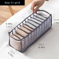 11 Compartment Home Collapsible Underwear Storage Box Nylon Organizing Dormitory Storage Bra Organizing Breathable Mesh Bag. 