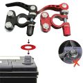 1Pair Battery Terminal Connectors Quick Release Disconnect Auto Cables Connectors Aluminum Alloy for Car Accessories. 