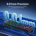 Ajazz AK680 V2 Gaming Magnetic Switch 8K Polling Rate RGB Lighting Aluminum Alloy Plate High-End Gaming Keyboard. 